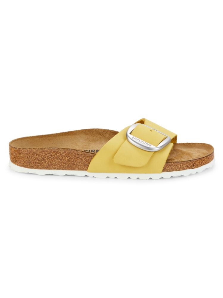 

Узкие кожаные сандалии Madrid Birkenstock, желтый