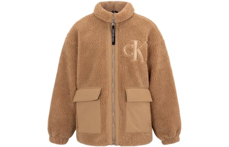 

Calvin Klein Женская бархатная куртка, цвет Brown
