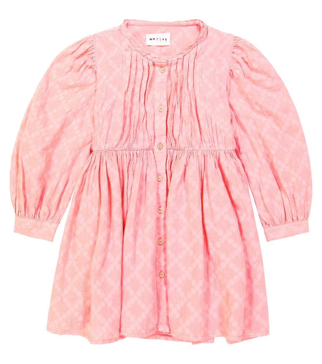 цена Хлопковое платье trudy со складками Morley, розовый