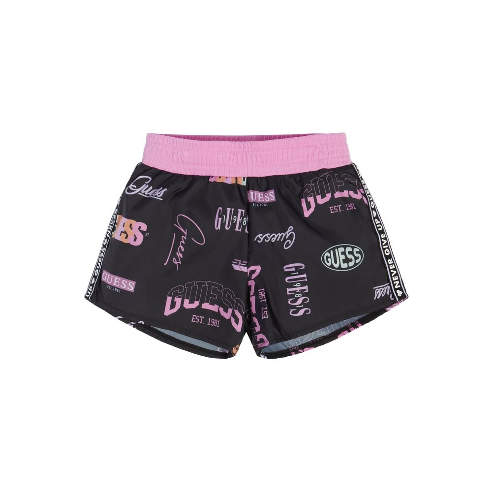 

Шорты Guess Lightweight Polyester, розовый