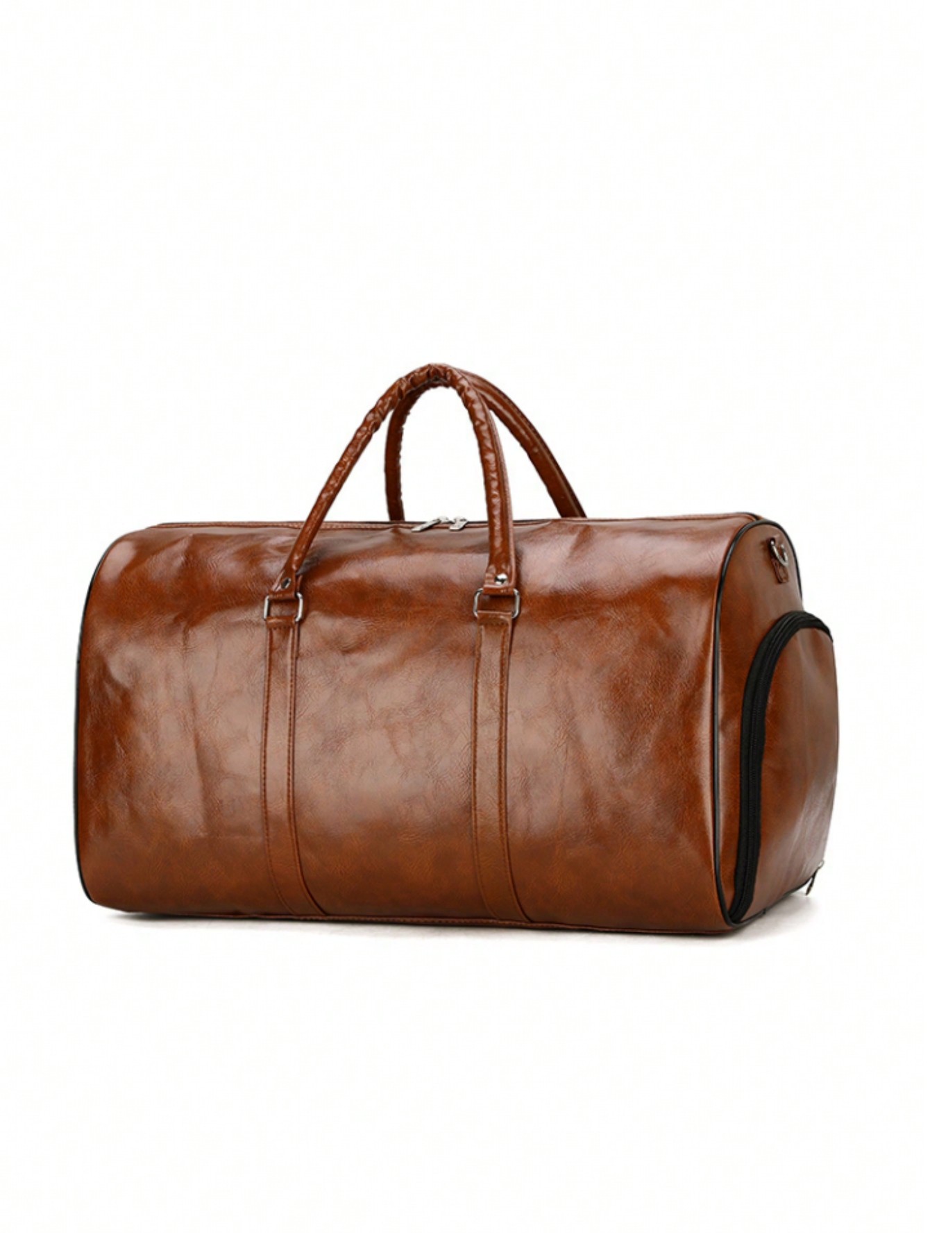 Дорожная спортивная сумка большой вместимости, коричневый женская багажная сумка большой вместимости однотонная портативная дорожная сумка дорожная сумка милая холщовая дорожная сумка на коротк