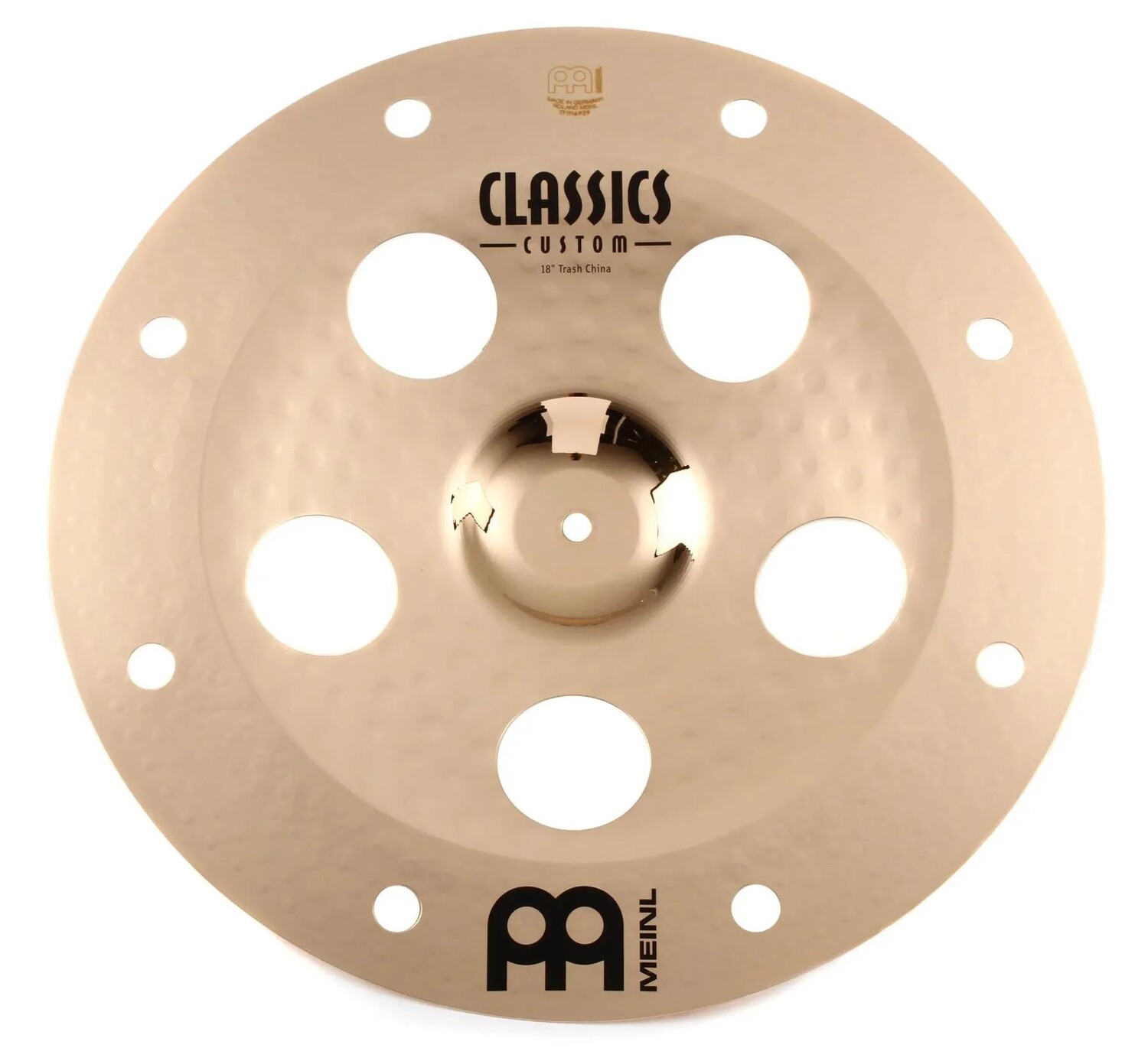 

Тарелки Meinl 18 дюймов Classics Custom Brilliant Trash China Cymbal