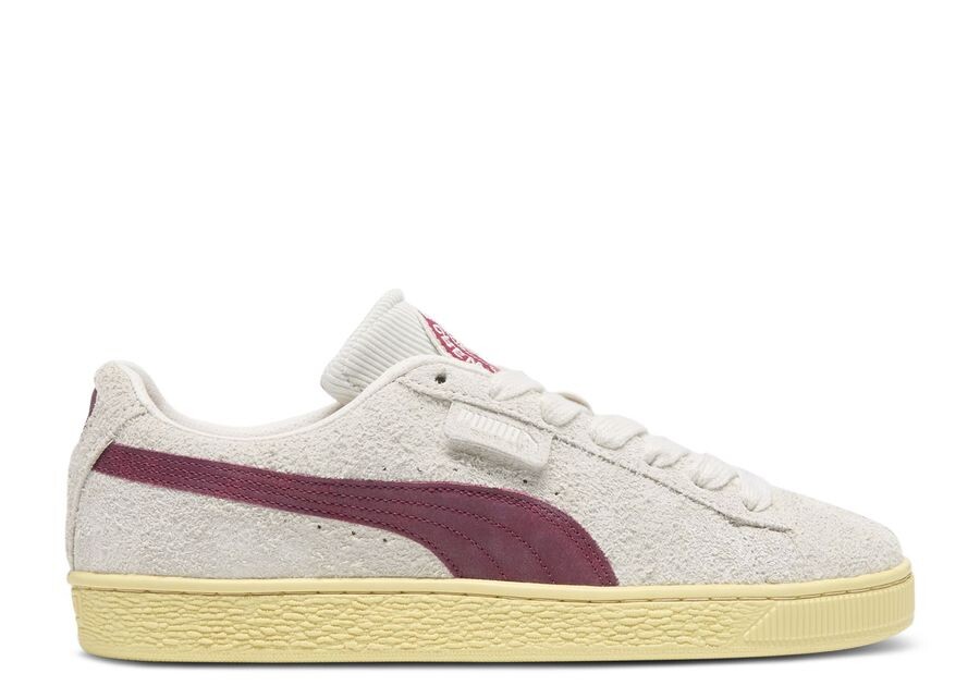

Кроссовки Puma Palm Tree Crew X Suede R 'Vapor Grey Club Red', серый