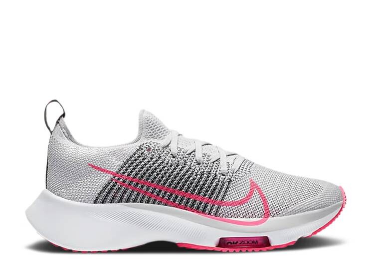 

Кроссовки Nike AIR ZOOM TEMPO FLYKNIT GS 'VAST GREY PINK', серый