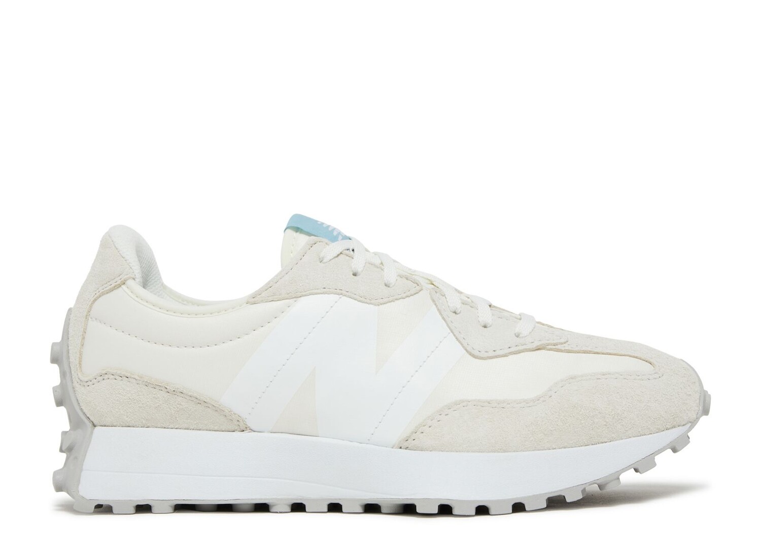 Кроссовки New Balance Wmns 327 'Sea Salt Ocean Haze', белый кроссовки new balance wmns 327 sea salt black белый