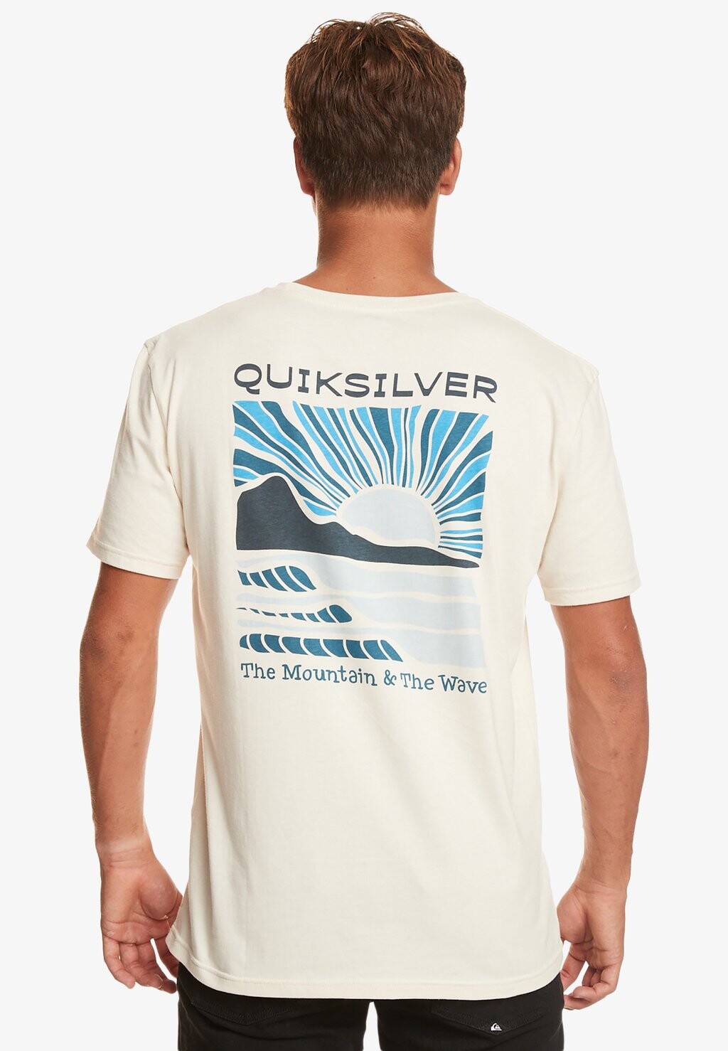 

Футболка с принтом Quiksilver, белый