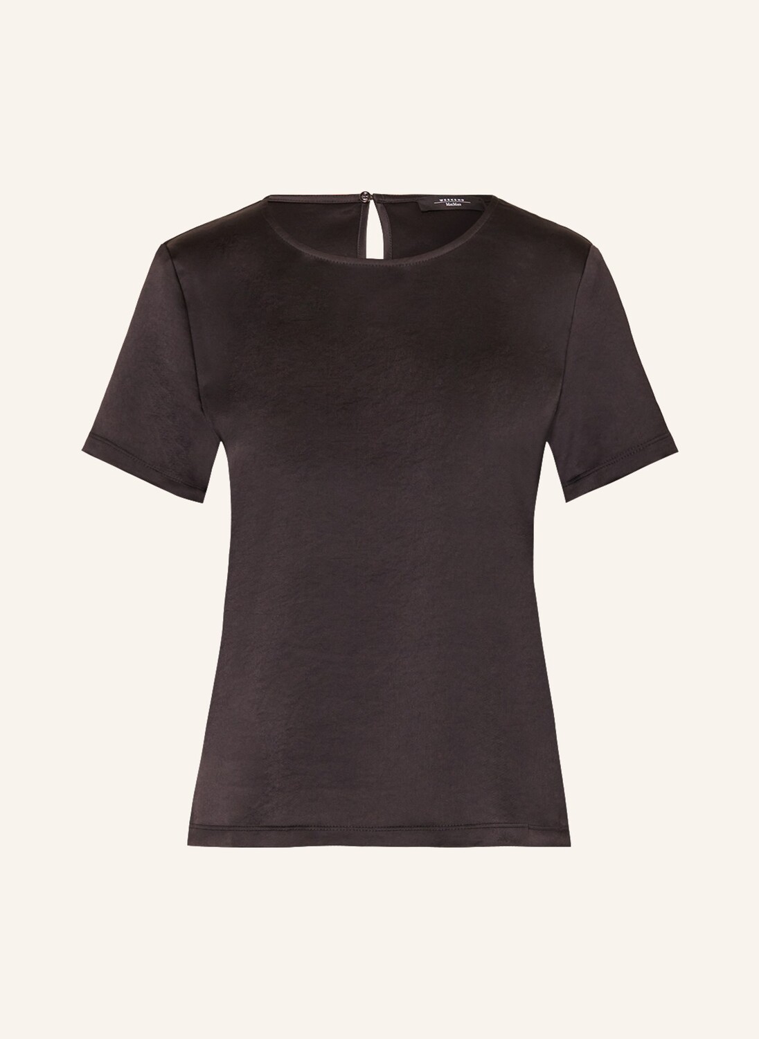 

Блуза WEEKEND MaxMara GILBERT aus Satin, черный