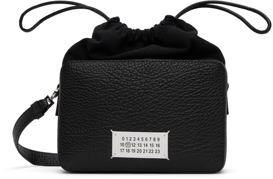 

Черная сумка через плечо с логотипом Maison Margiela, цвет Black