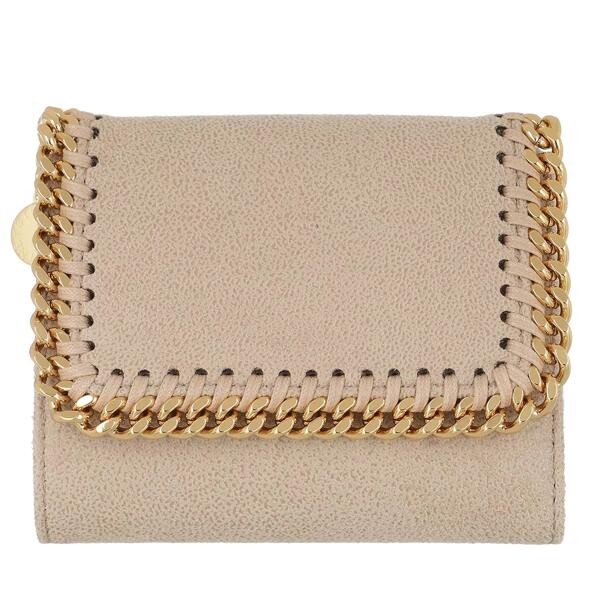 

Кошелек falabella small flap wallet butter Stella Mccartney, бежевый