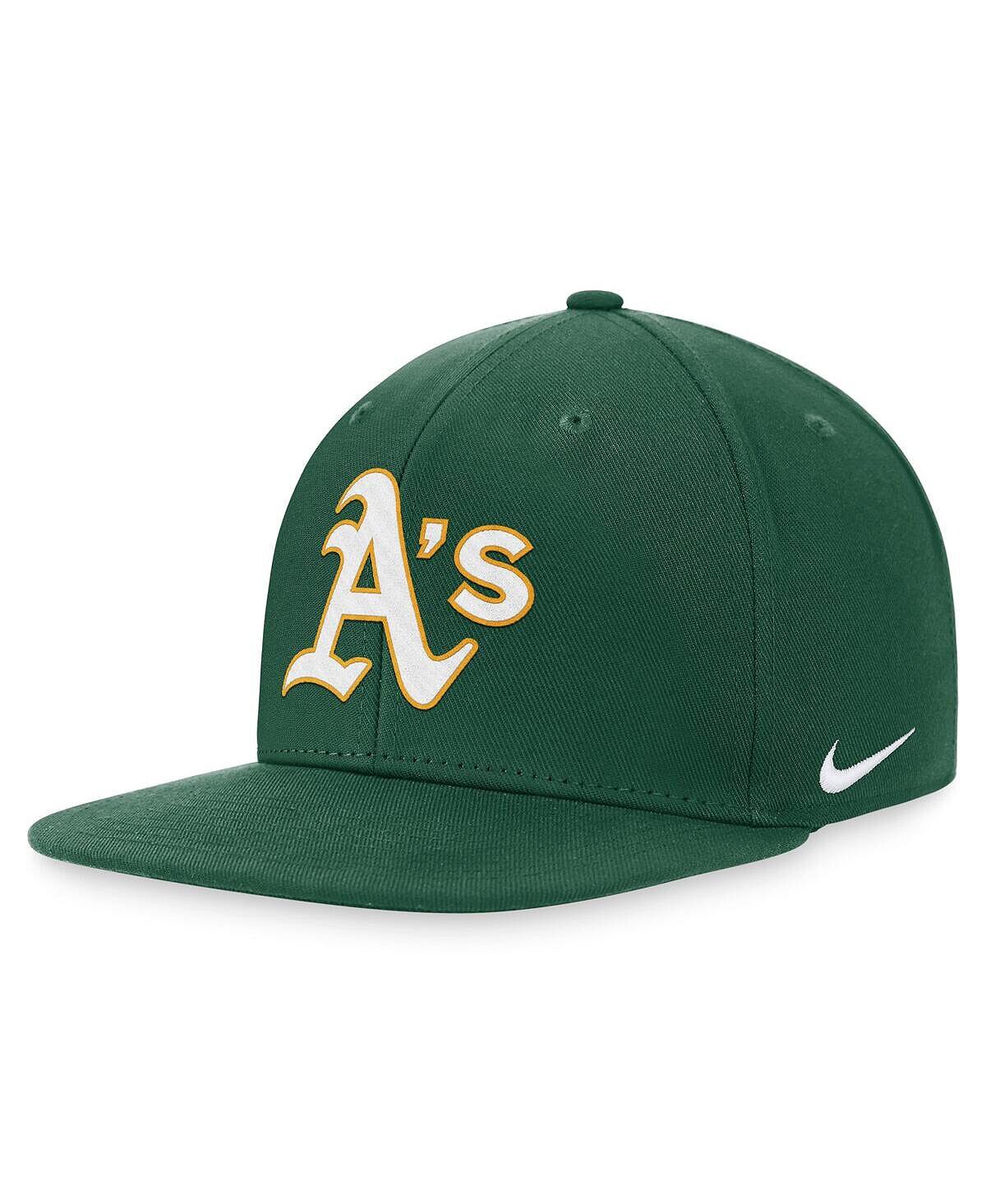 

Мужская зеленая кепка Snapback Oakland Athletics Primetime Pro Nike