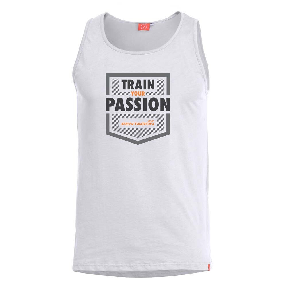 

Футболка без рукавов Pentagon Astir Train Your Passion, белый