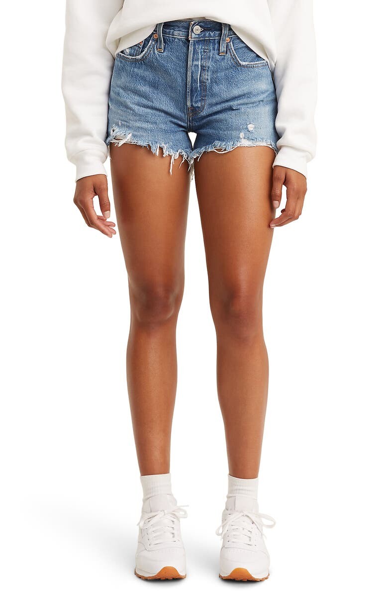 

501 Оригинальные обрезанные шорты LEVIS