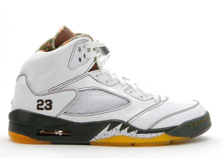 

Кроссовки AIR JORDAN 5 RETRO 'CINDER', белый