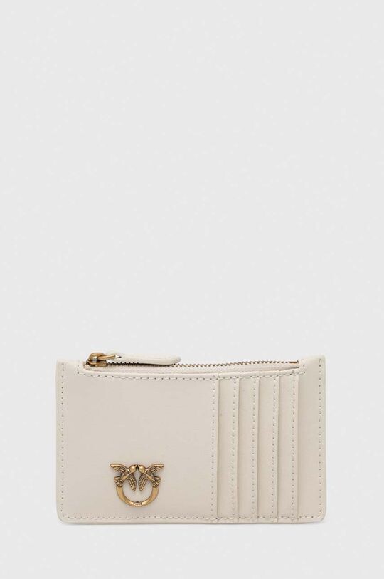 

Кожаный кошелек Pinko, бежевый