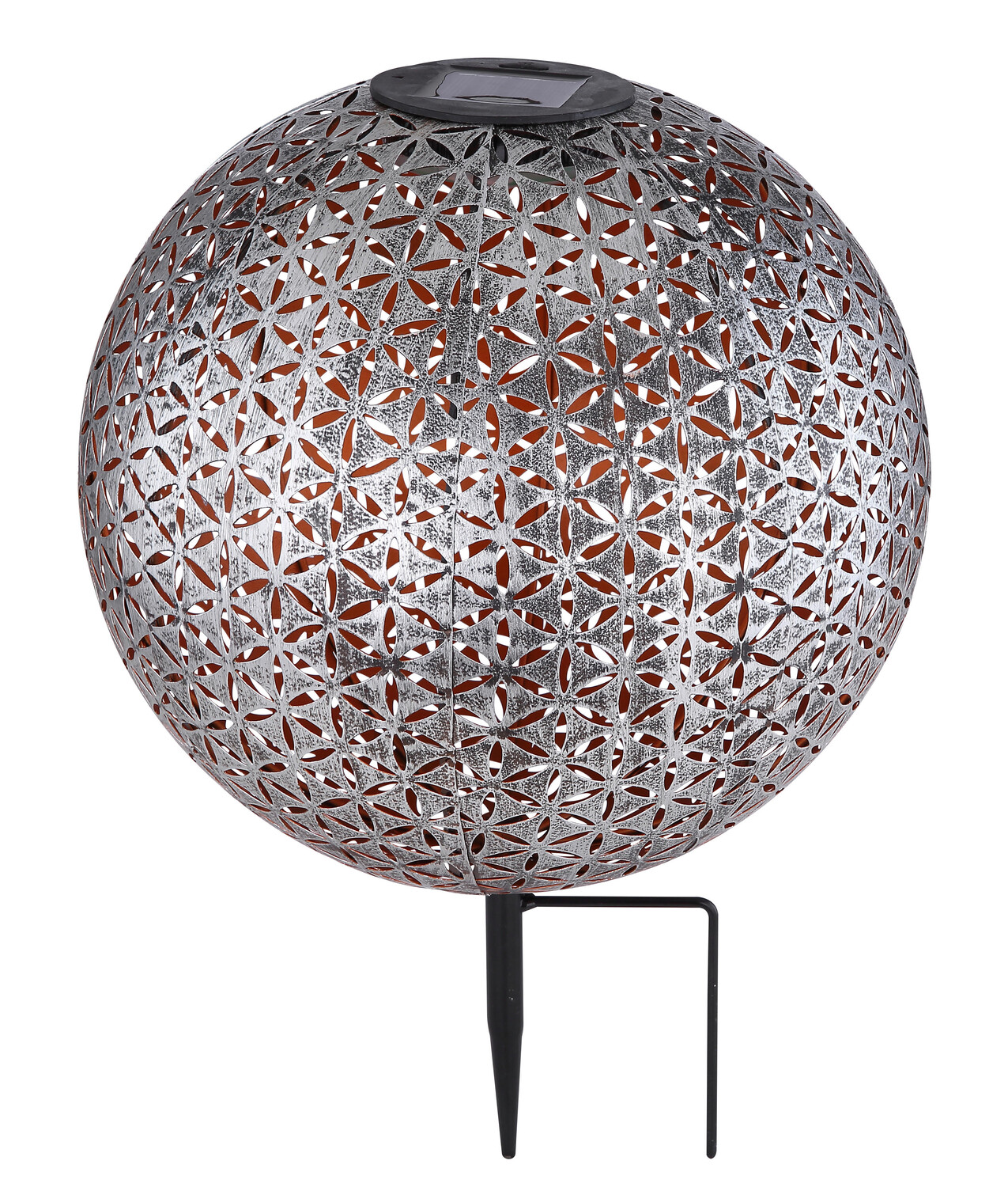 

Солнечная лампа Globo, 27x38 см, черный