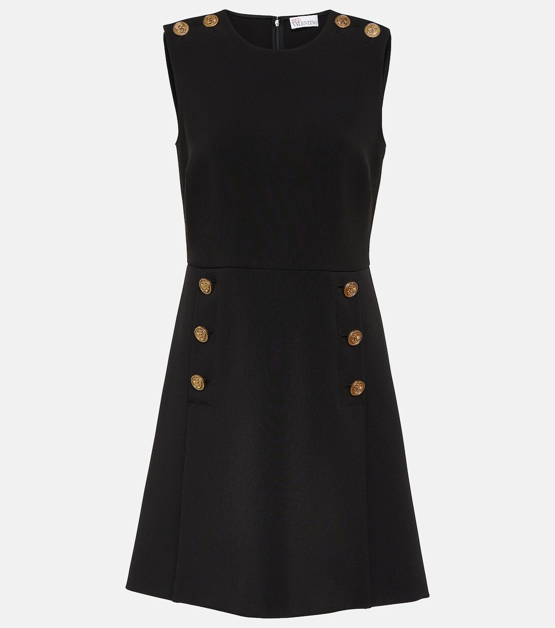 

Украшенное мини-платье REDVALENTINO, черный