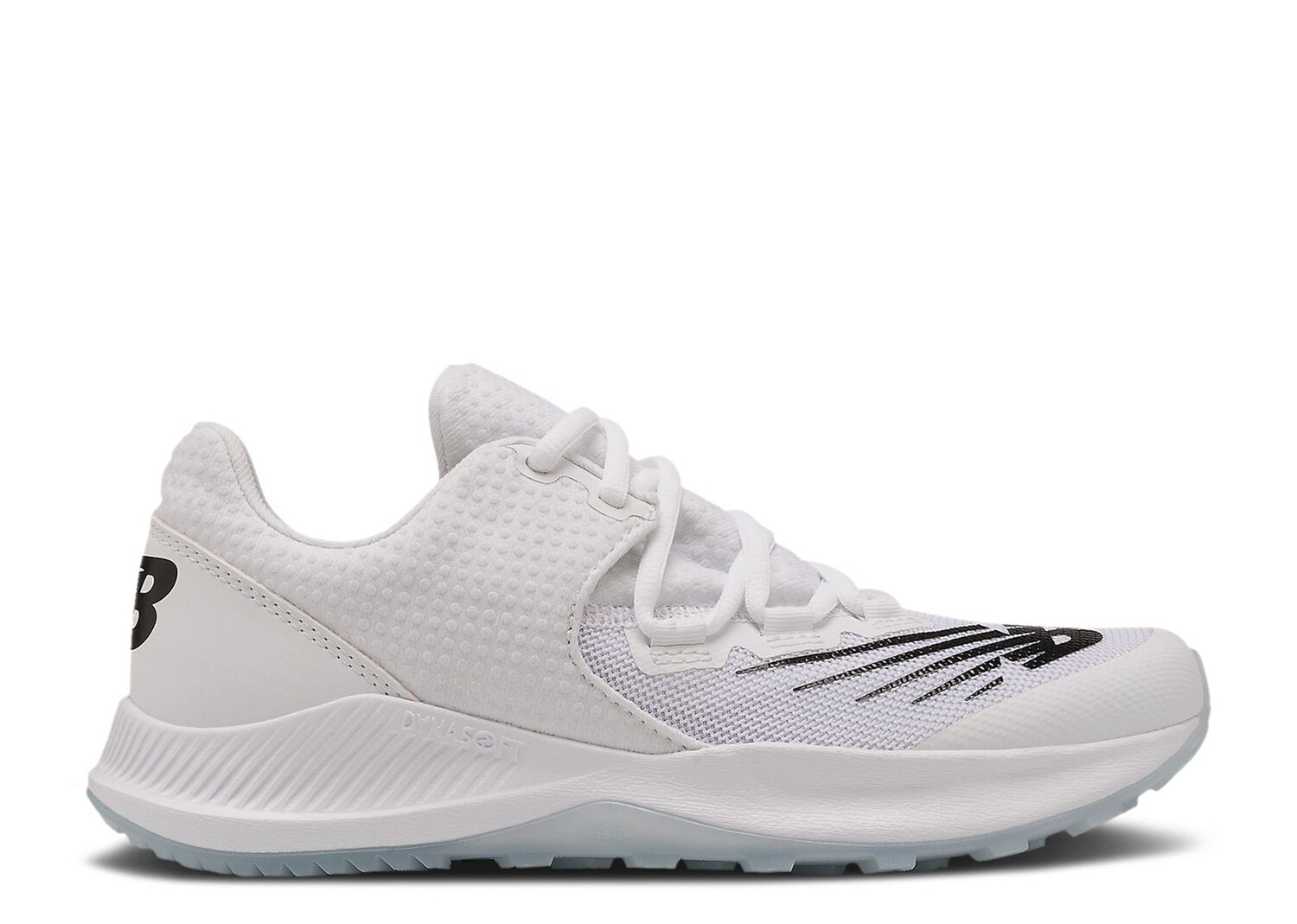 

Кроссовки New Balance 4040V6 Tf Big Kid Wide 'White Black', белый