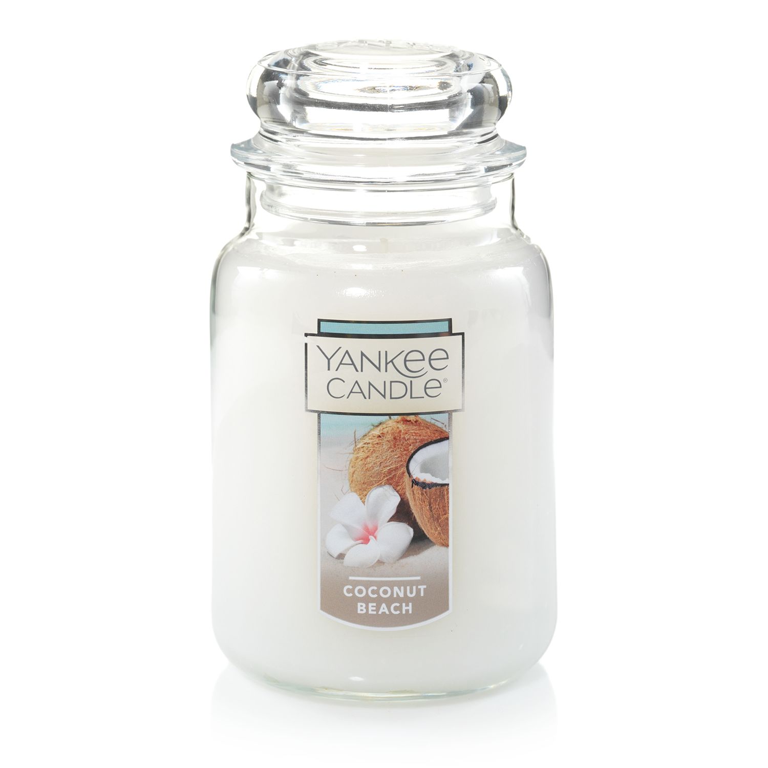 Yankee Candle Coconut Beach 22 унции. Большая Свеча в Банке свеча ароматизированная yankee candle теплый кашемир 411 г