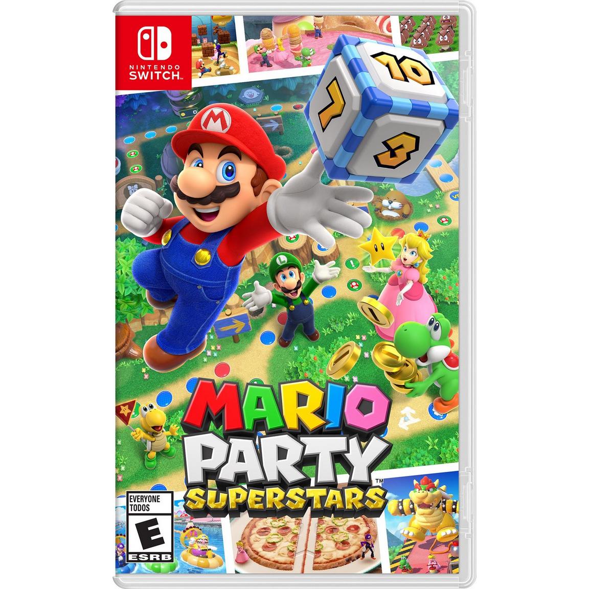 Видеоигра Mario Party Superstars - Nintendo Switch руль hori mario kart racing wheel pro deluxe для nintendo switch nsw 228u