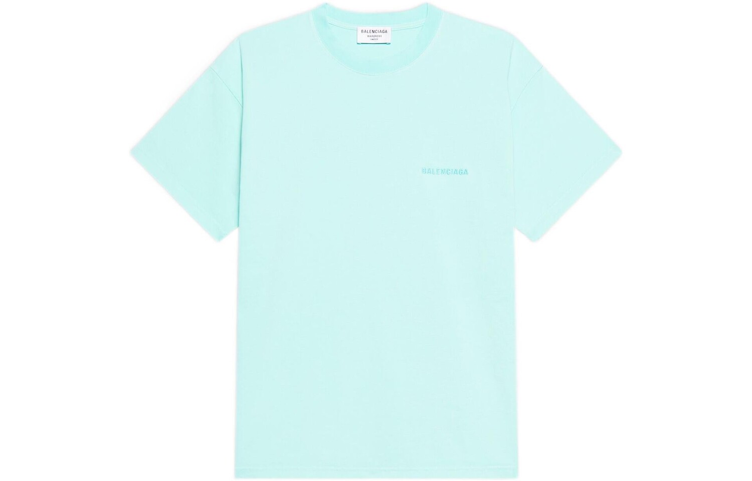 

Футболка женская Balenciaga Wms, голубой, Синий