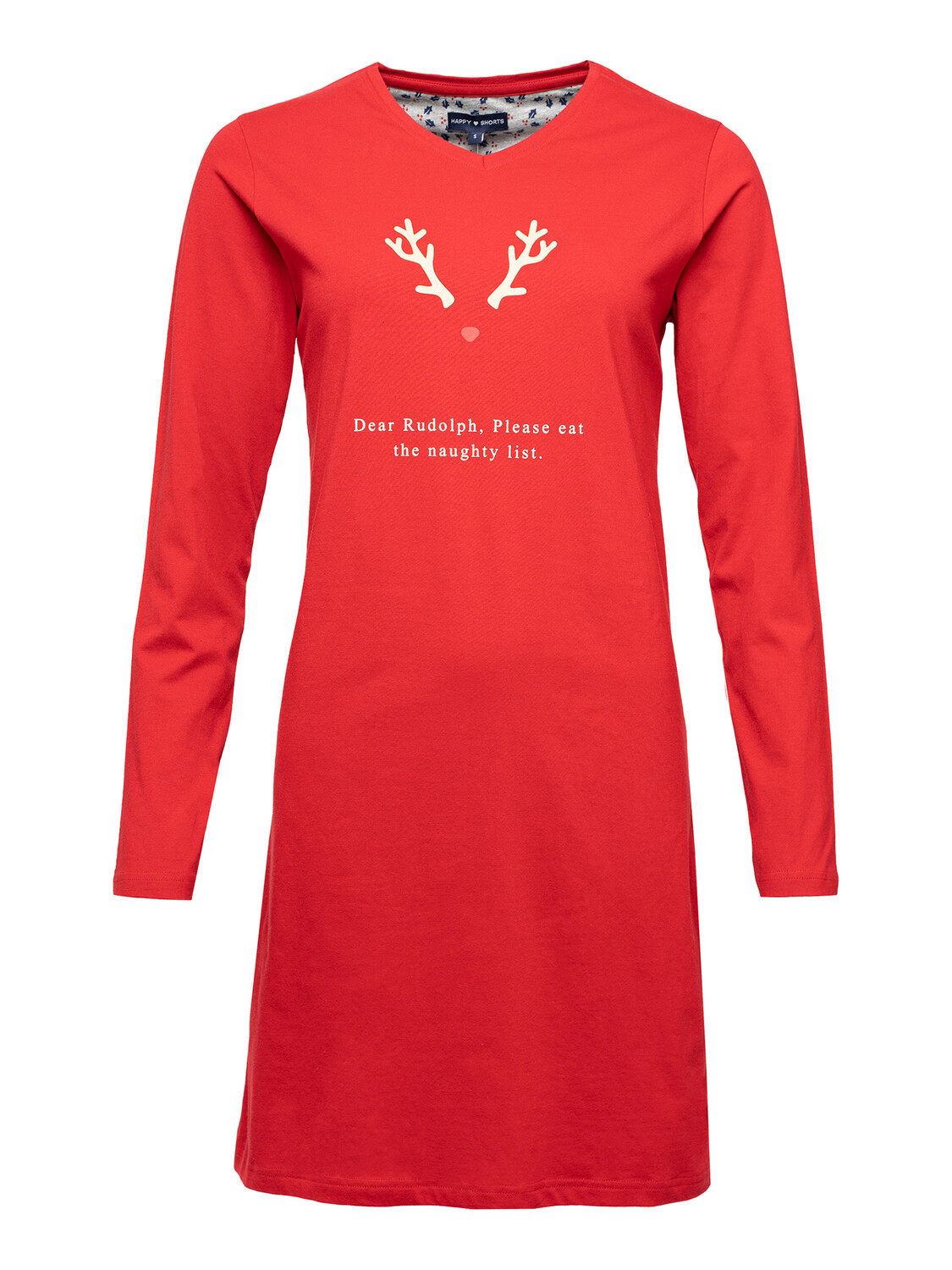 

Ночная рубашка Happy Shorts Xmas, цвет XmasRed
