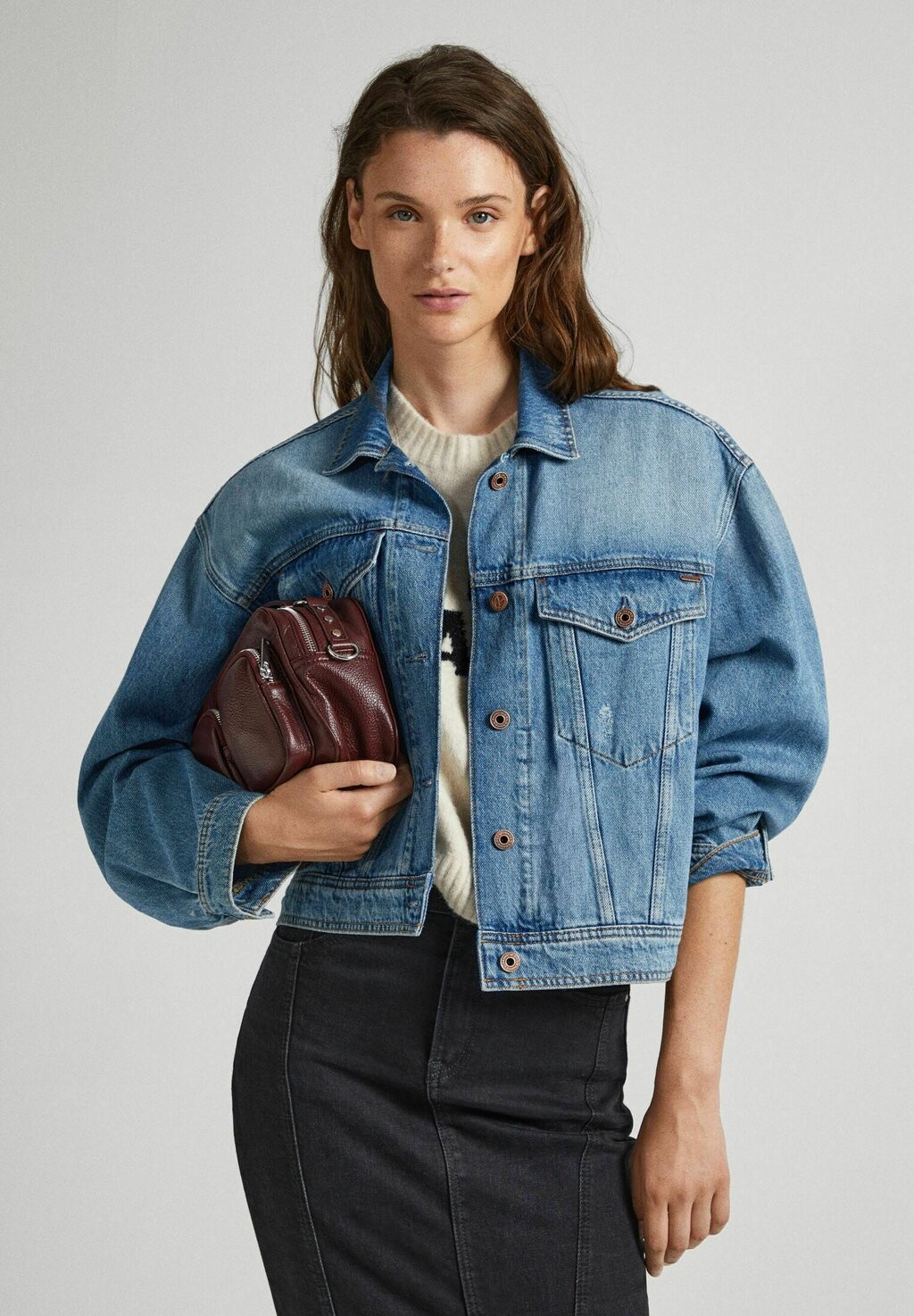 

Джинсовая куртка Pepe Jeans TURNER VINTAGE, цвет denim