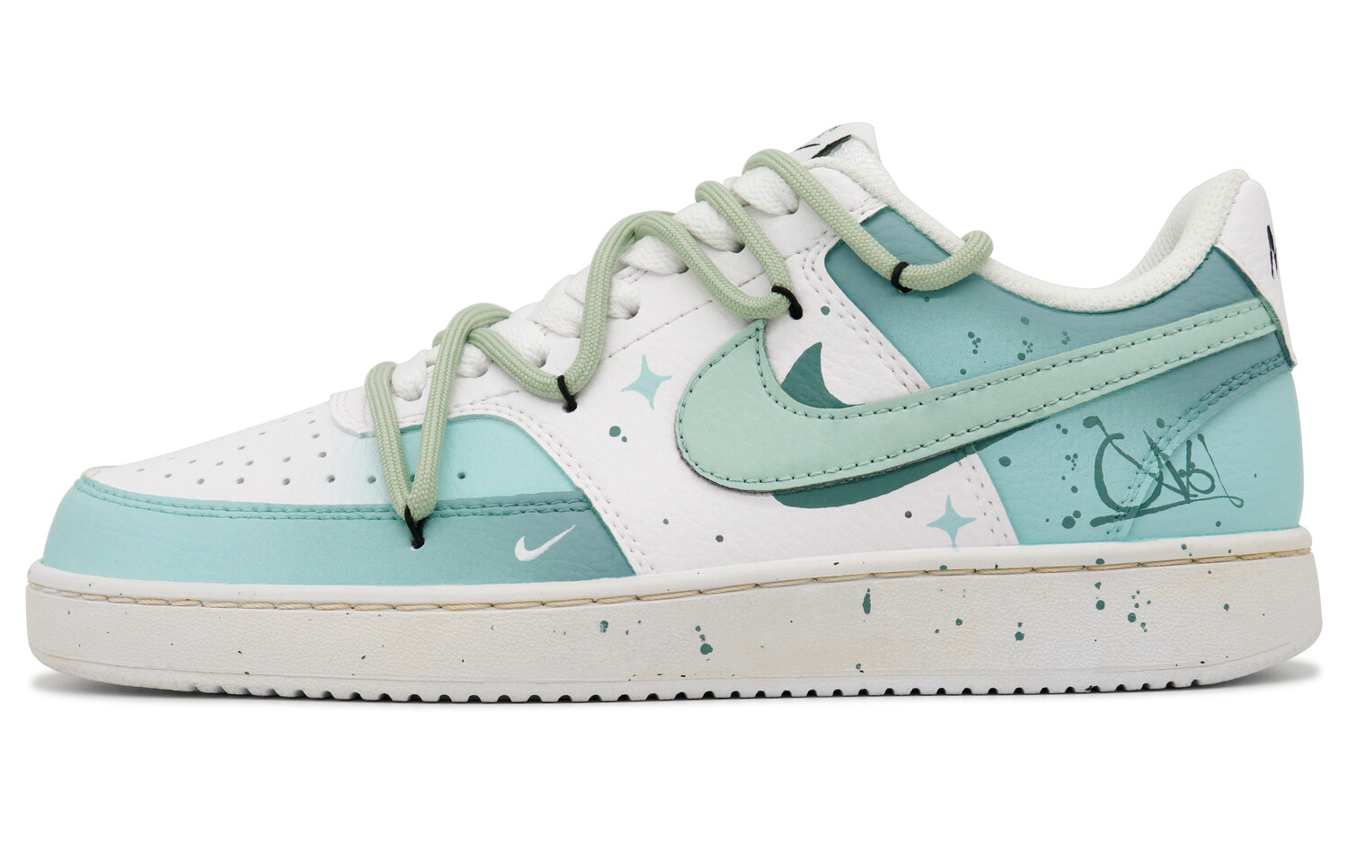 

Мужские кроссовки для скейтбординга Nike Court Vision 1, Starry Night Love