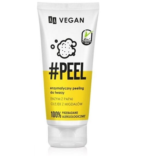 

АА, Vegan, ферментативный пилинг для лица, 75 мл, AA