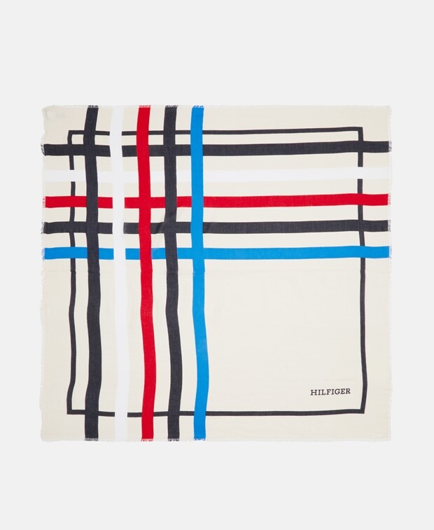 

Шарф Tommy Hilfiger, шерсть белый