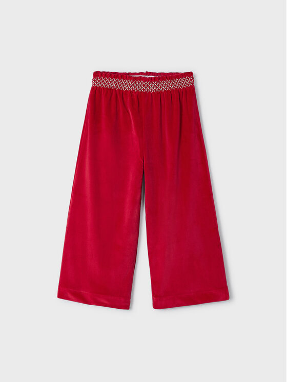 Тканевые брюки стандартного кроя Mayoral, красный тканевые брюки стандартного кроя dkny красный