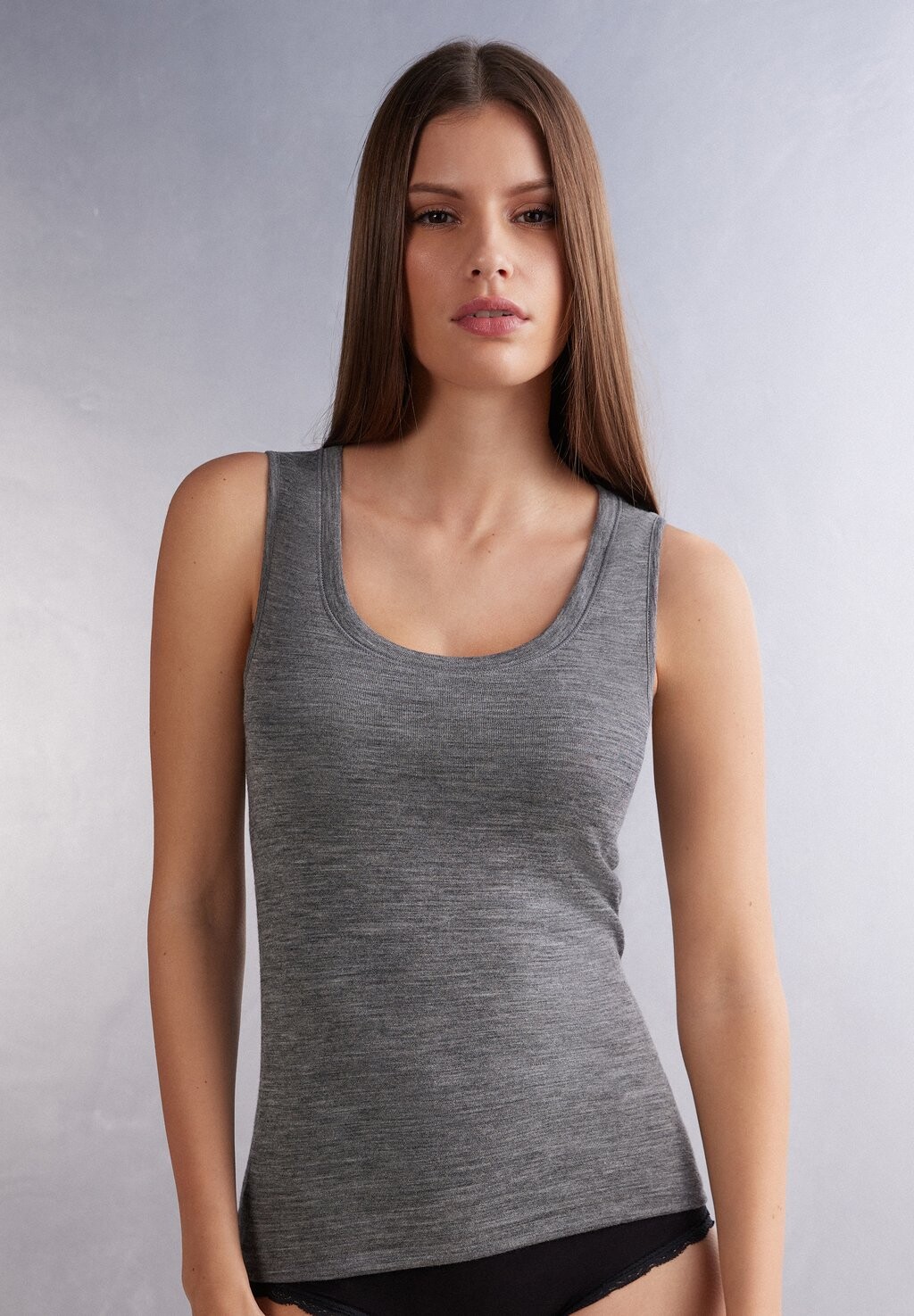 

Топ Intimissimi, антрацитовый меланж