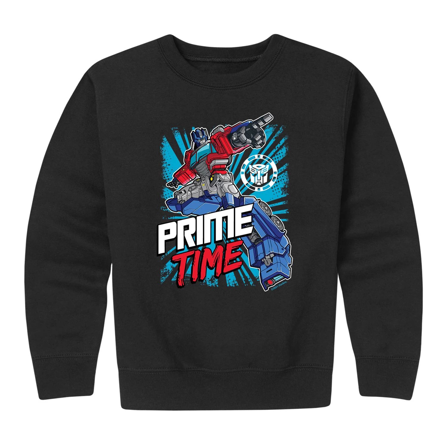 Флисовая толстовка Prime Time с рисунком Transformers Prime Time для мальчиков 8–20 лет Licensed Character