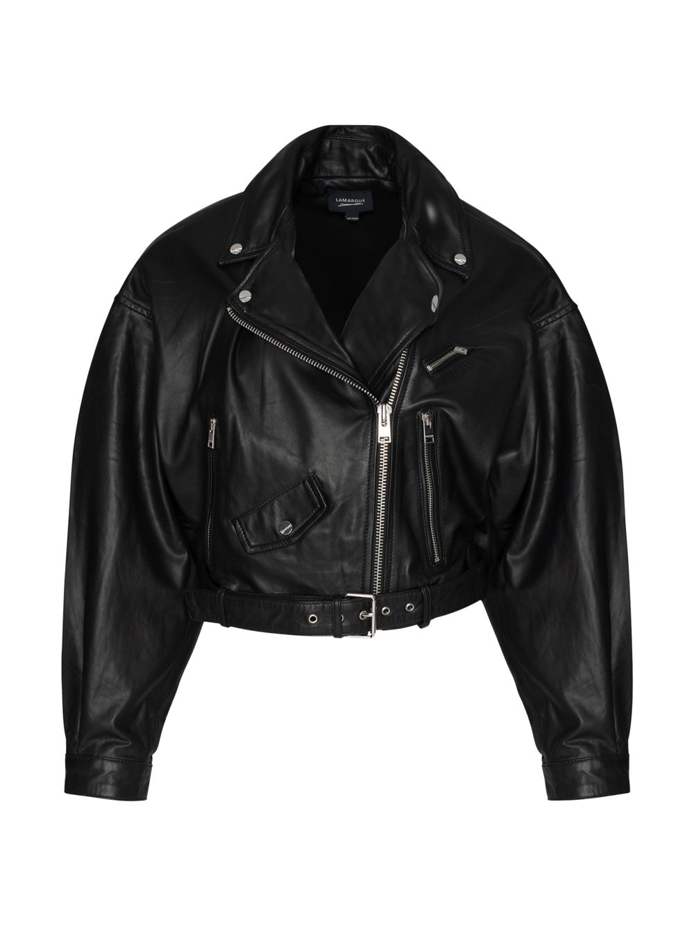Кожаная байкерская куртка Dylan LAMARQUE, черный