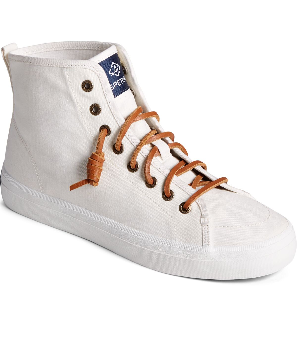 

Женские высокие текстильные кроссовки Crest Sperry, белый