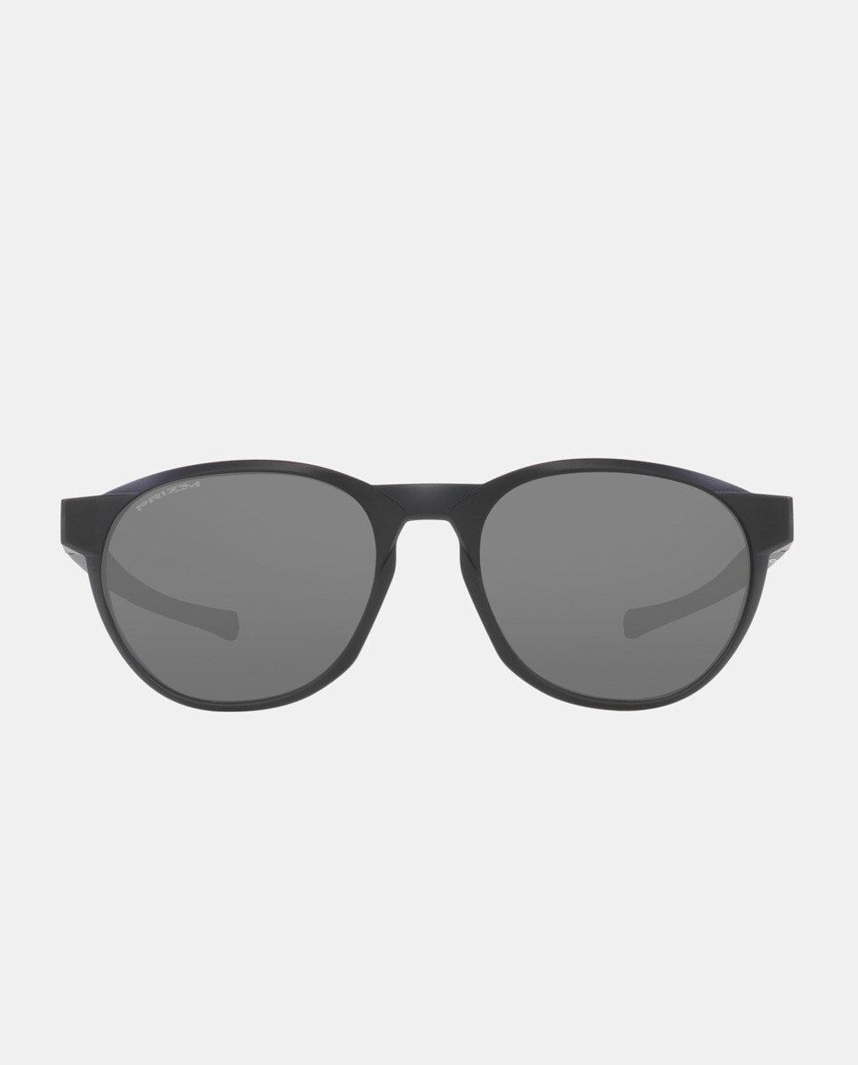 

Круглые черные мужские солнцезащитные очки Oakley, черный