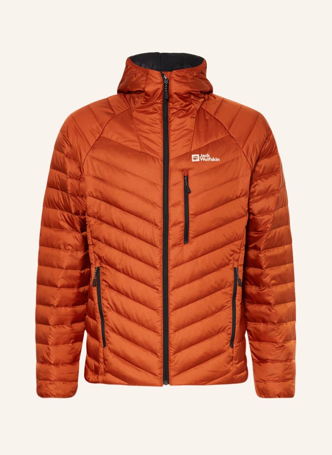 

Пуховик Jack Wolfskin PASSAMANI, темно-оранжевый