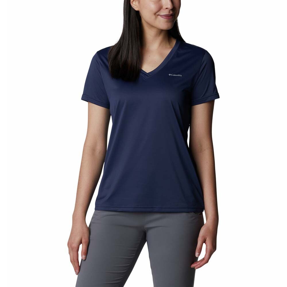 

Футболка Columbia Hike V Neck, синий