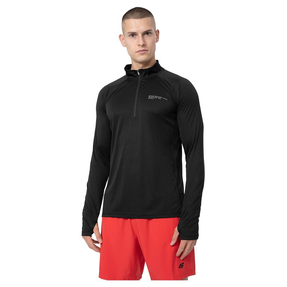 

Толстовка 4F FNK M075 Half Zip, черный