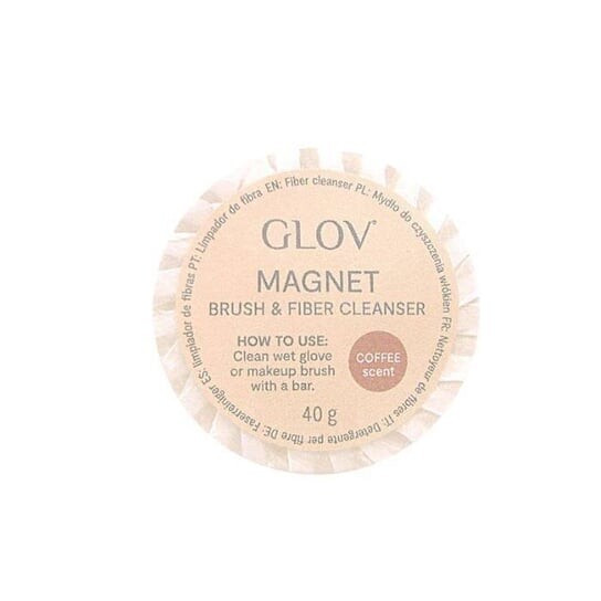 

Бежевое мыло для чистки перчаток и кистей для макияжа, 40 г Glov, Magnet Cleanser