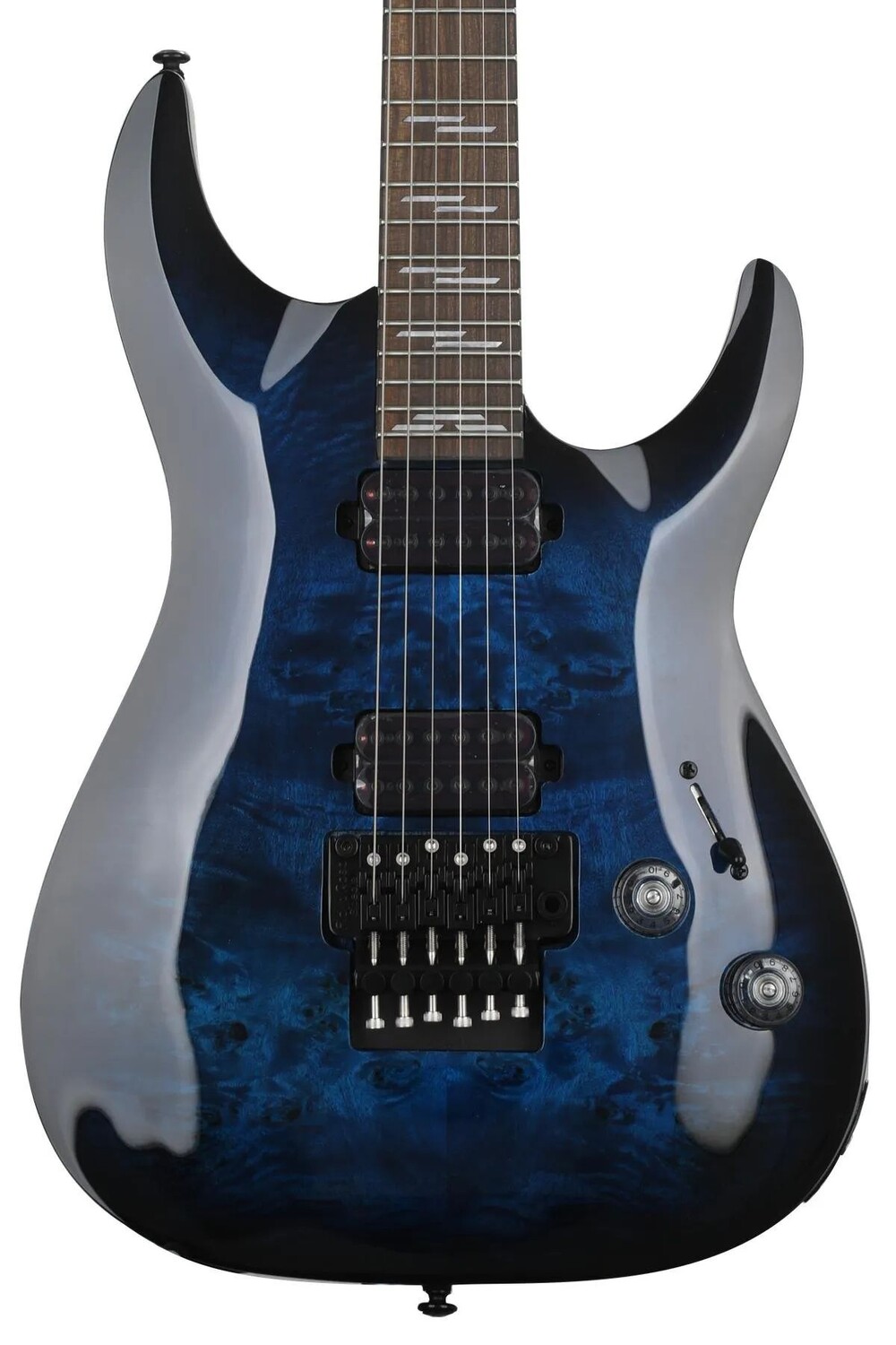 

Электрогитара Schecter Omen Elite-6 FR — See Thru Blue Burst