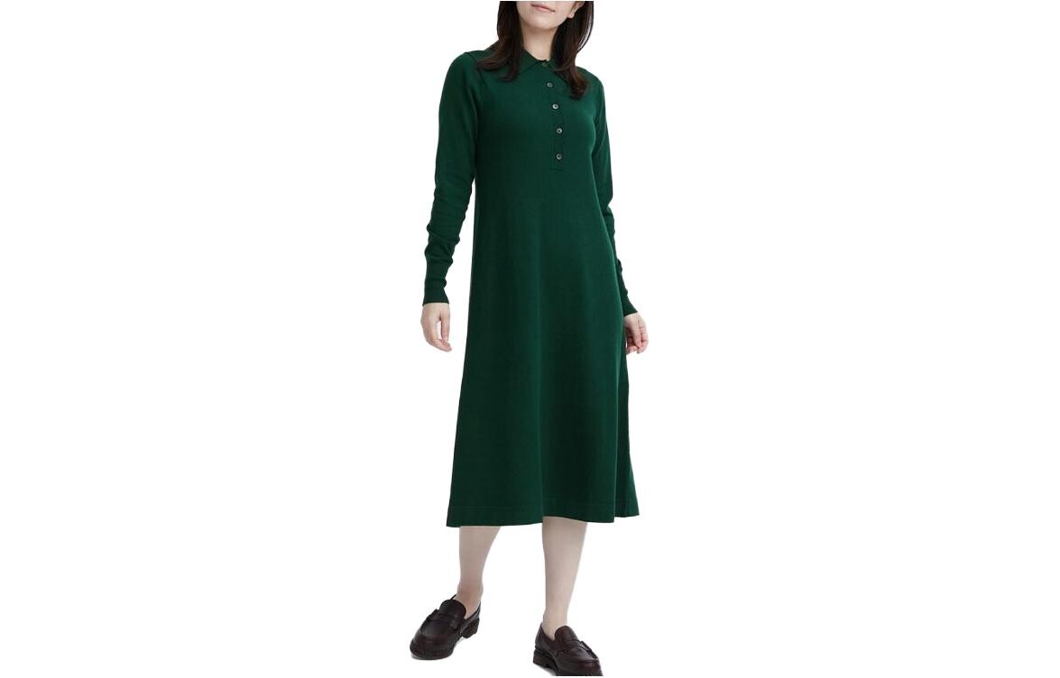

Платье с длинными рукавами женское Thyme Uniqlo