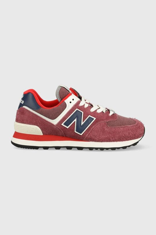 

Кроссовки U574RX2 New Balance, бордовый, Красный