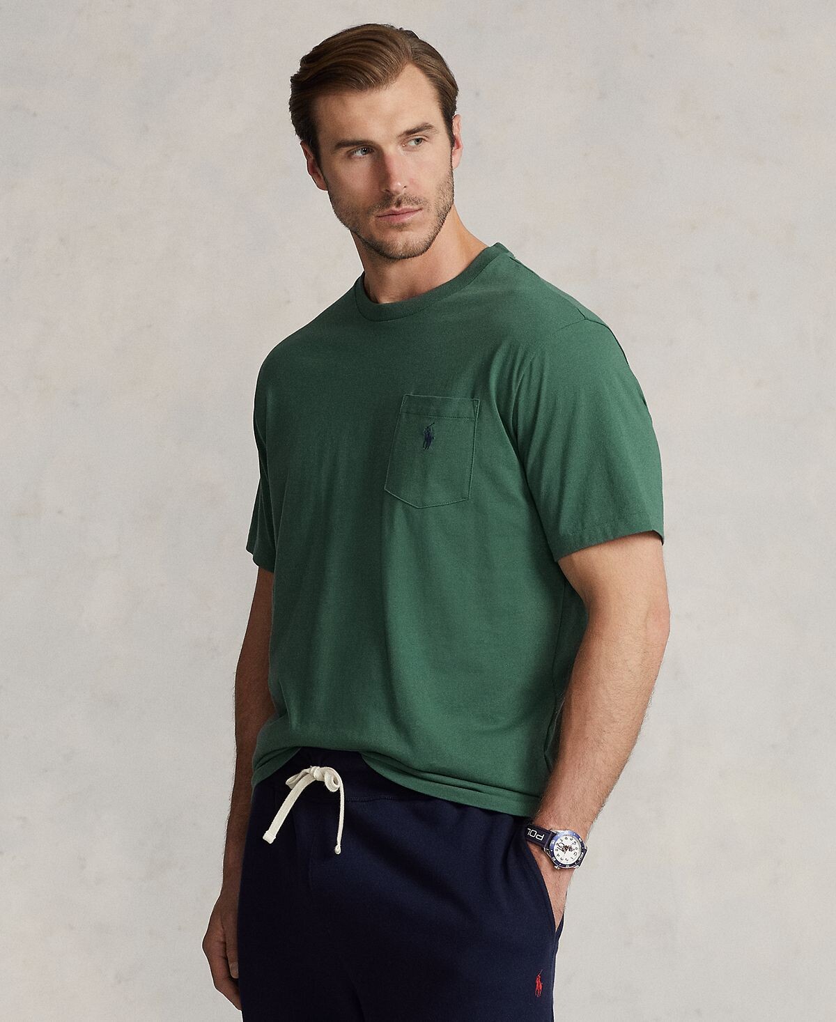 

Мужская футболка из джерси с карманами Big & Tall Polo Ralph Lauren