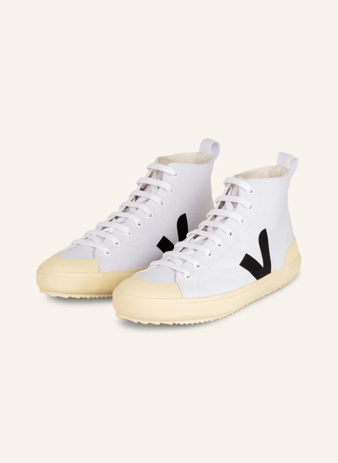 Высокие кеды nova Veja, белый высокие кеды small mid veja цвет almond peach