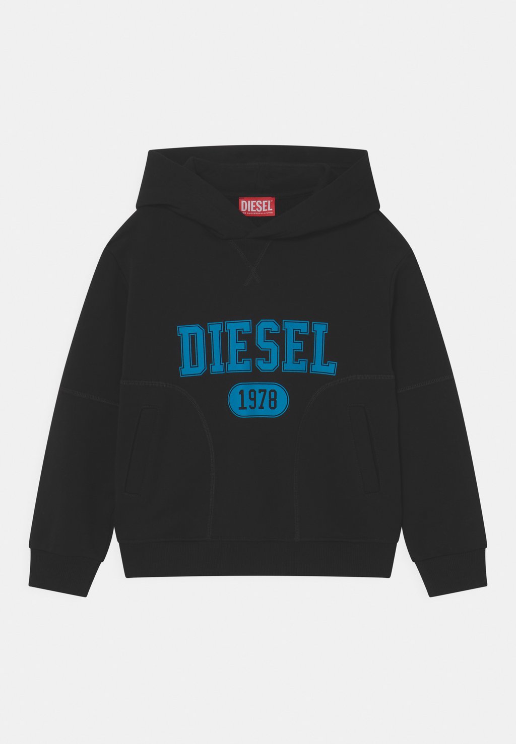 Толстовка SMUSTER OVER UNISEX Diesel, цвет nero детская футболка tdave over diesel цвет white