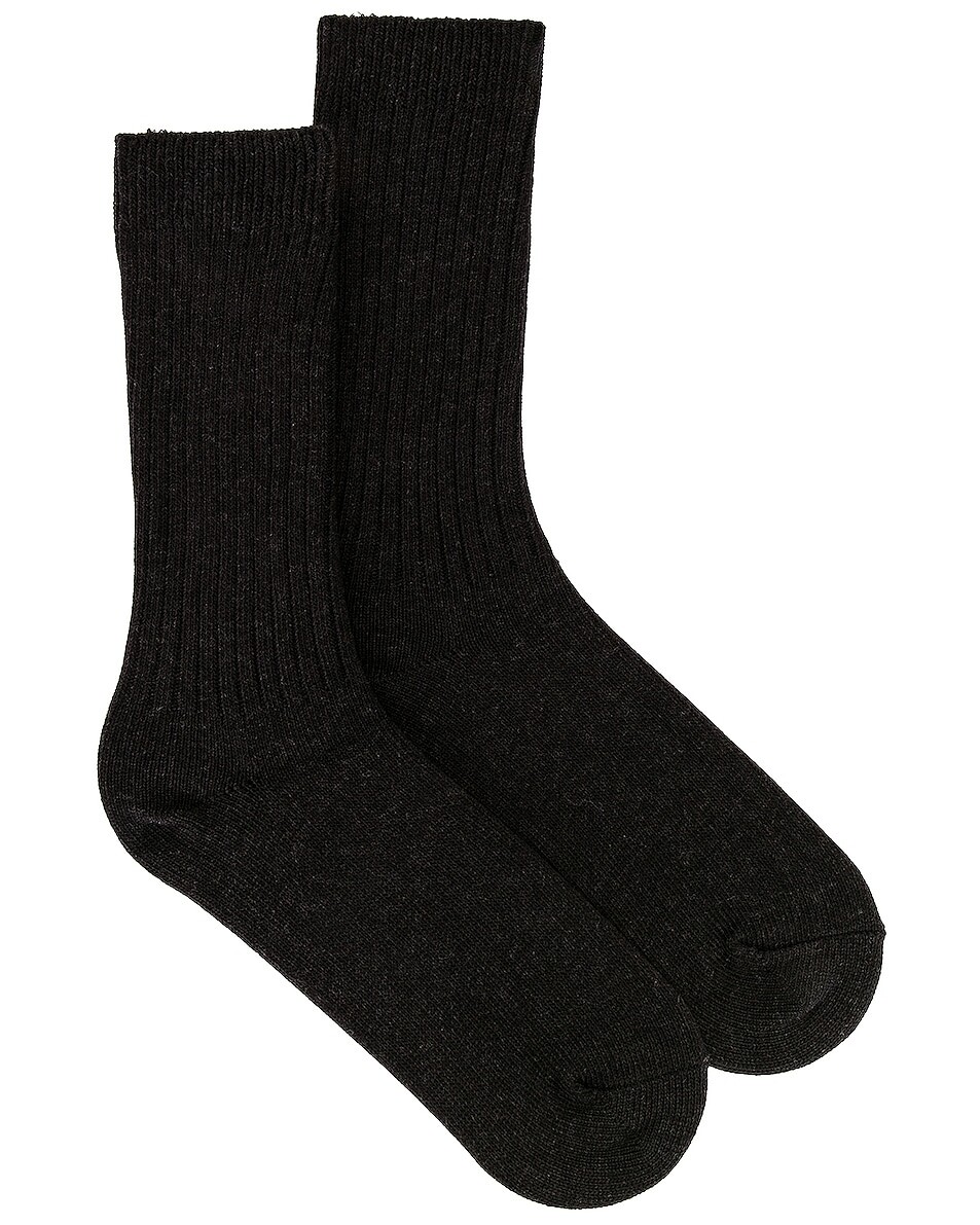 

Носки Snow Peak Recycled Cotton, черный