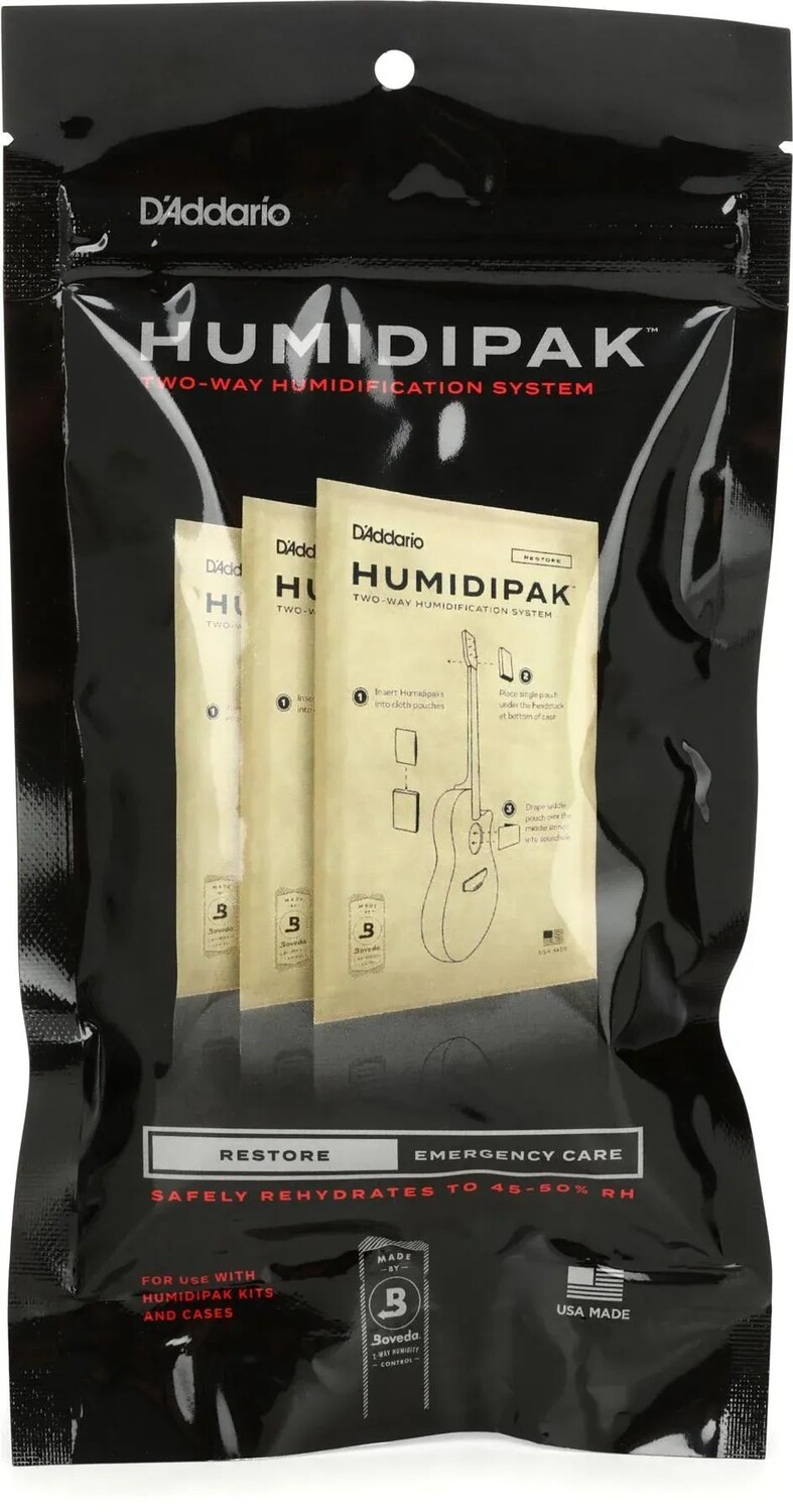 

Запасной пакет D'Addario Humidipak Restore (3 шт.)