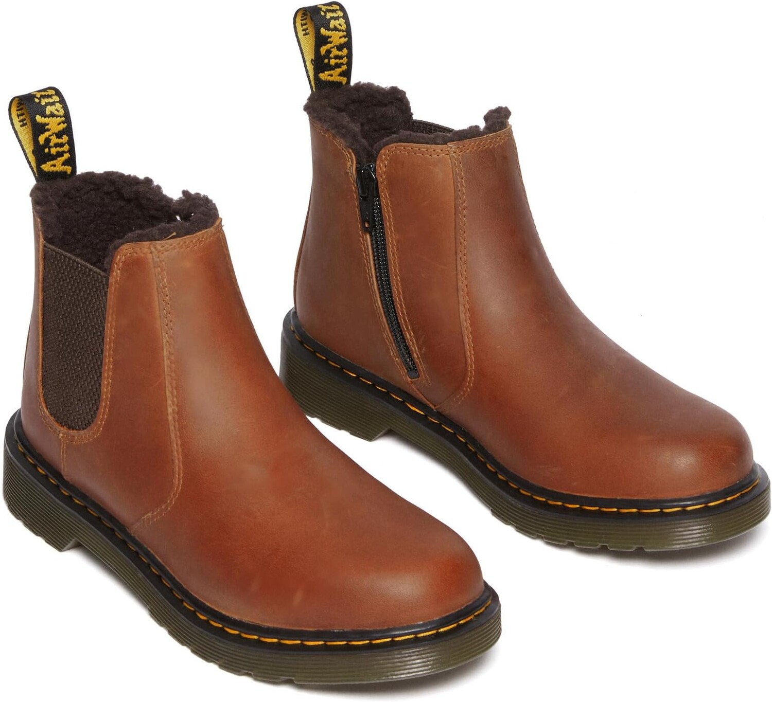 

Ботильоны 2976 Leonore Dr. Martens, цвет Light Brown Republic WP