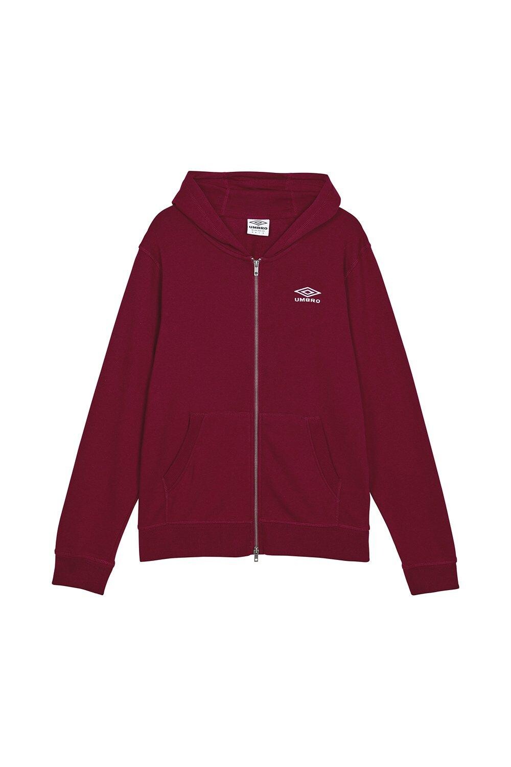 

Толстовка на молнии Umbro, красный
