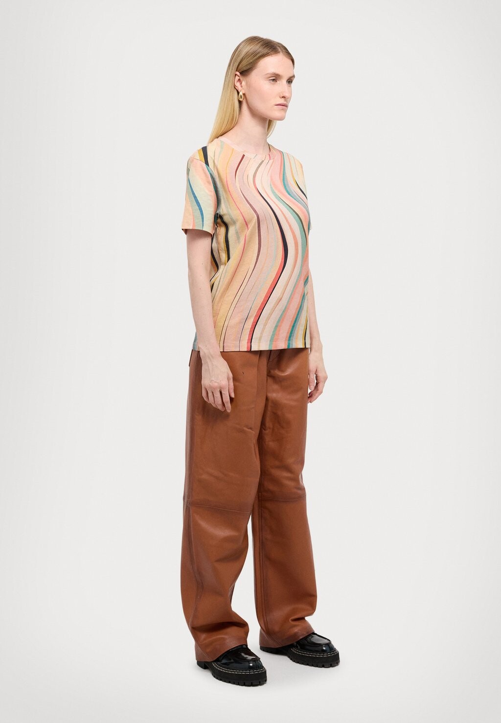 

Футболка с принтом WOMENS MIDNI PS Paul Smith, разноцветный